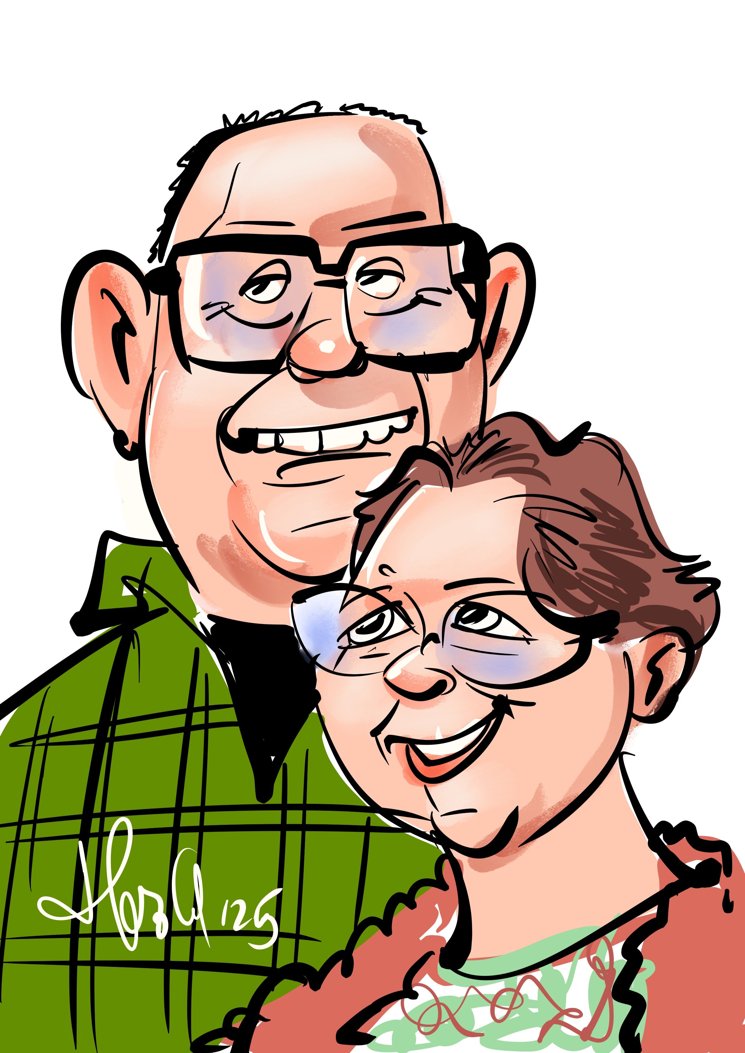 Capi getekend door Harold