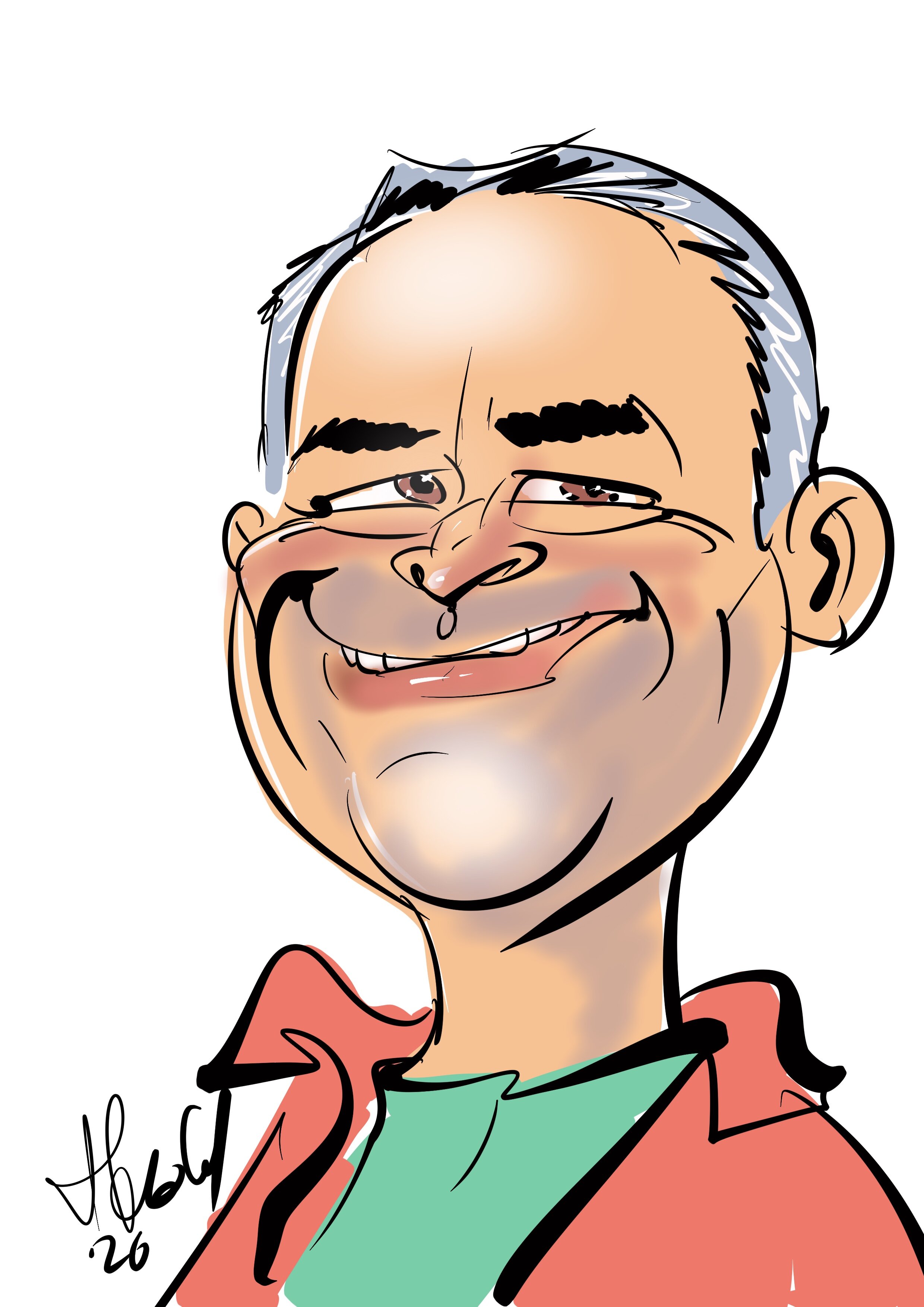 Azakkerij, 35 jaar Harolds Karikaturen