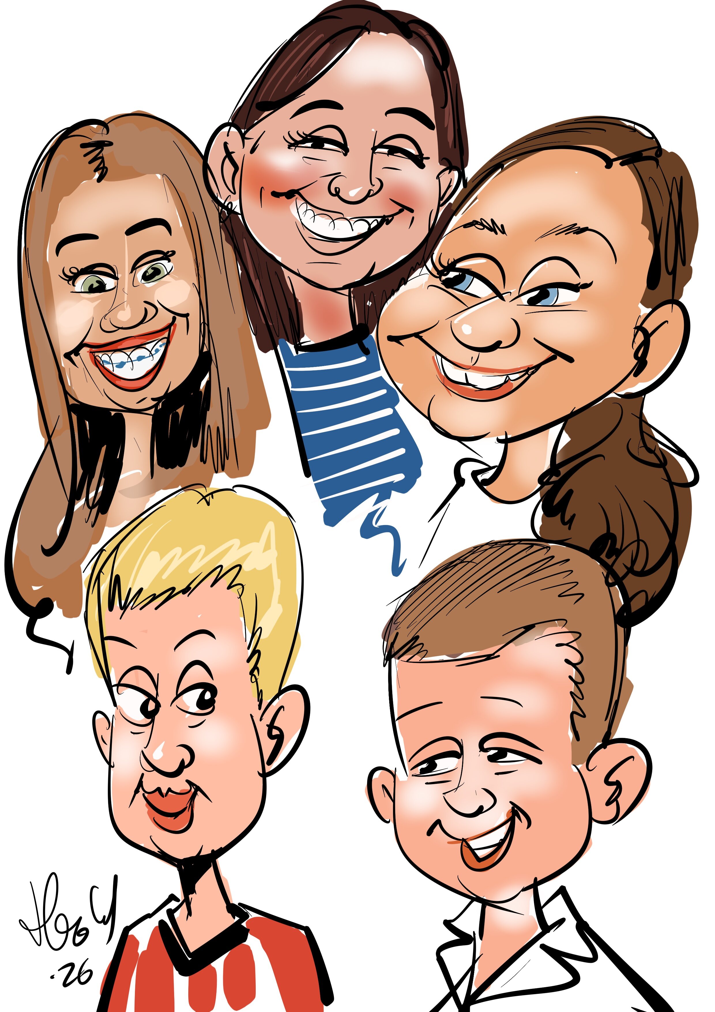 Azakkerij, 35 jaar Harolds Karikaturen